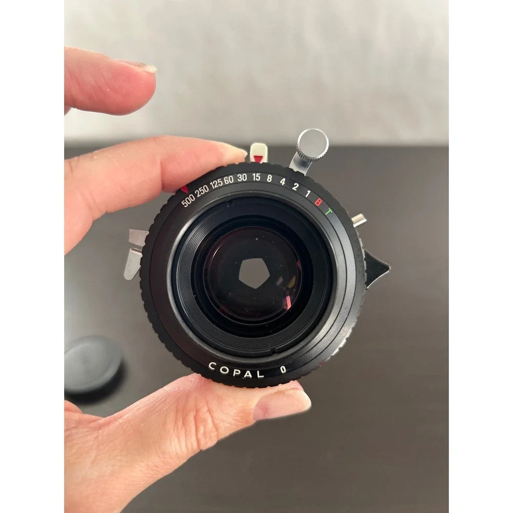 Caltar II-N 135mm f/5.6 MC Lens in Copal 0 Shutter Made in Germany Rodenstock
